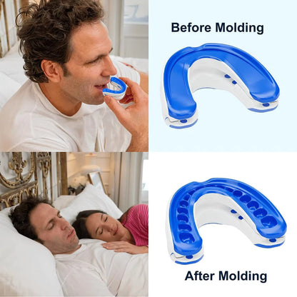 Medical Silicone Anti-Snoring Mouthpiece & Bruxism Sleep Aid Guard